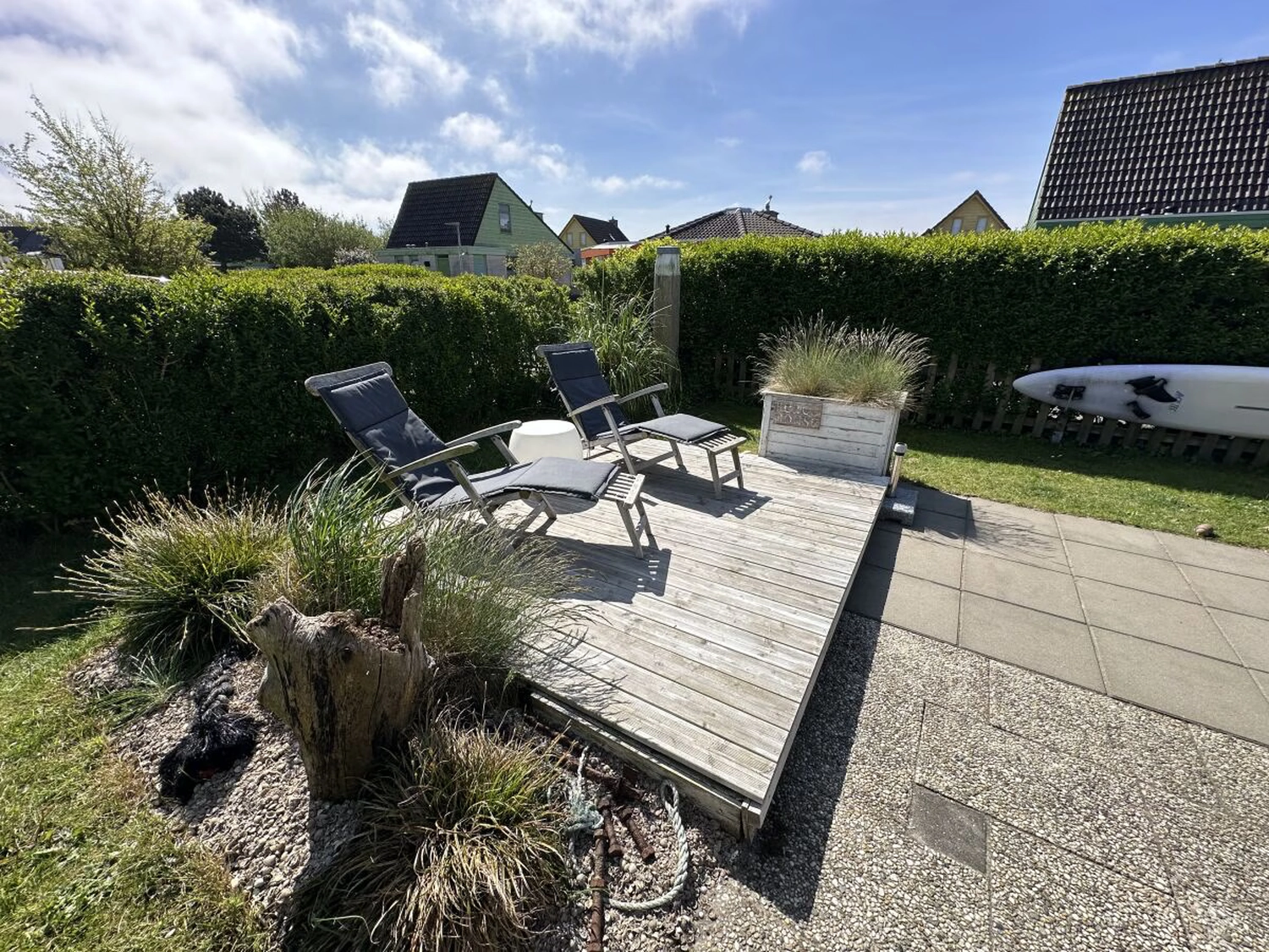 Dünen & Meer - Ferienhäuser - draußen